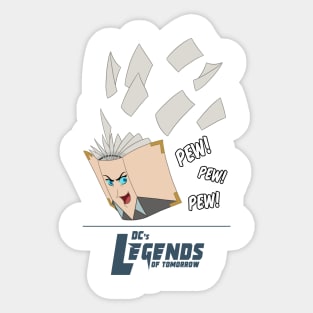 PEW PEW PEW Binder Ava Sharpe Sticker